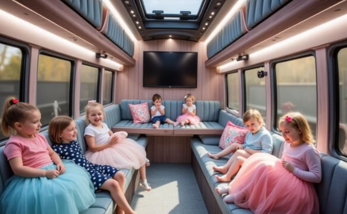The Pamper Bus Party Trend Every Parent Should Know About