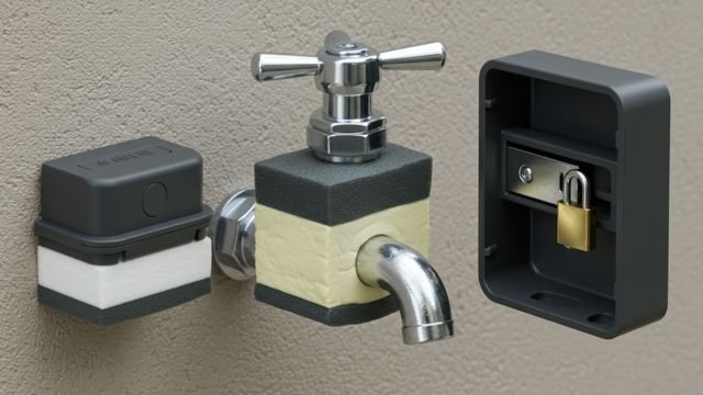 Insulated Tap Covers: Essential Winter Accessories for Outdoor Faucets